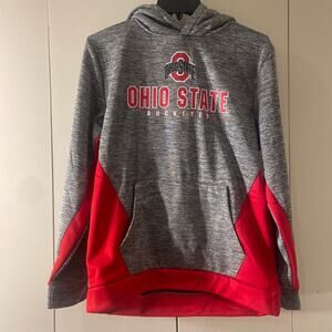 Ohio State University Buckeyes Youth Size  X Large size 20 Gray‎ Pullover Hoodie
